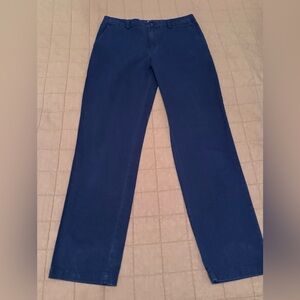 Polo Ralph Lauren Navy Blue Boys Pants Trousers Size 18 100% Cotton